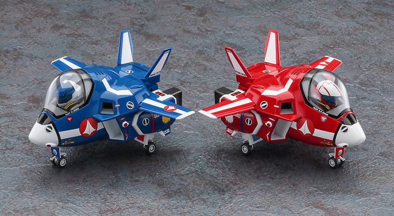 情侶雙雙飛！HASEGAWA《超時空要塞》VF-1J バルキリー馬克斯 米莉亞 蛋機模型