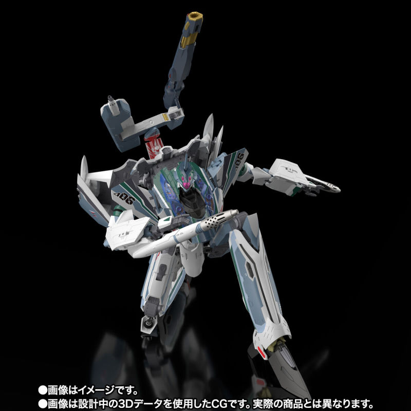 超時空要塞 Δ 劇場版新機第三彈『DX超合金 VF-31AX 凱羅斯PLUS(波克·康法爾特機)』07 月發售！