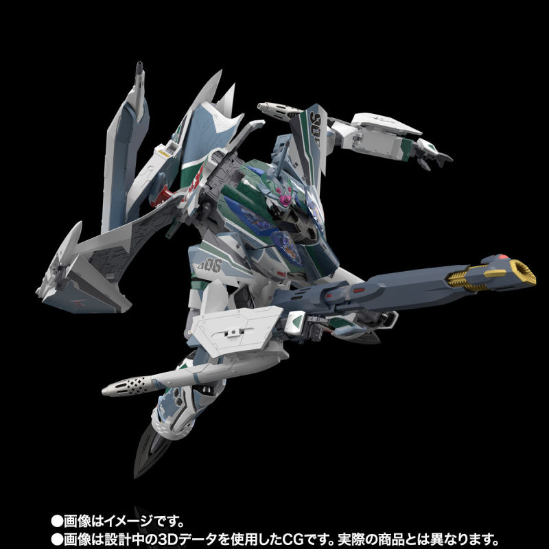 超時空要塞 Δ 劇場版新機第三彈『DX超合金 VF-31AX 凱羅斯PLUS(波克·康法爾特機)』07 月發售！