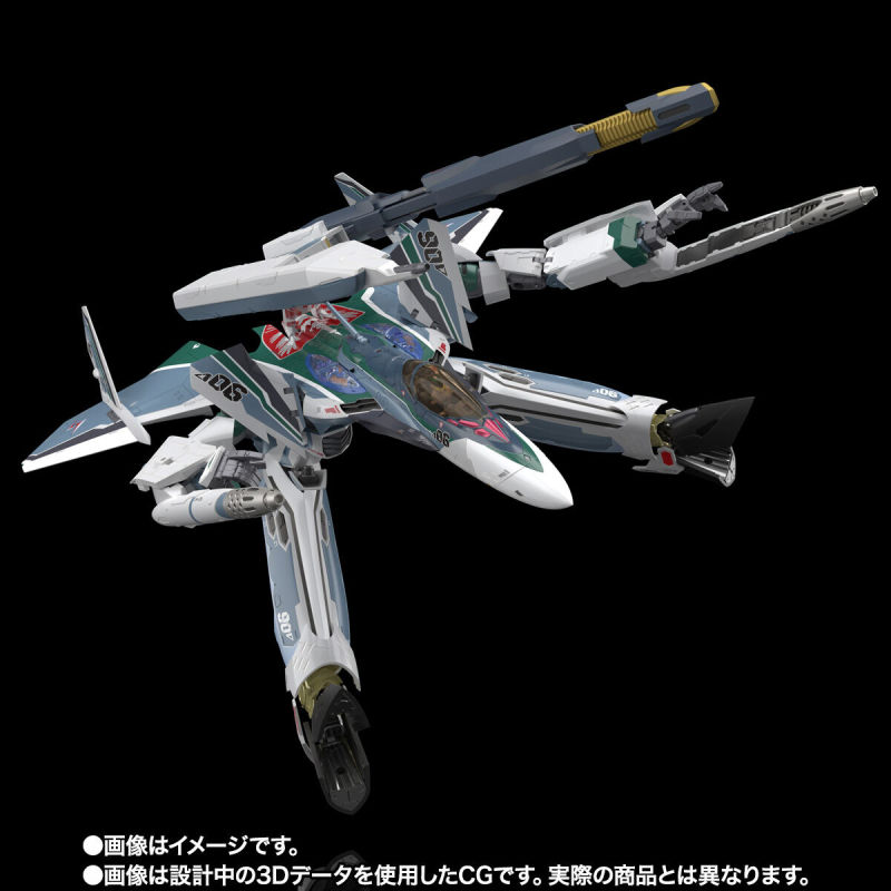 超時空要塞 Δ 劇場版新機第三彈『DX超合金 VF-31AX 凱羅斯PLUS(波克·康法爾特機)』07 月發售！