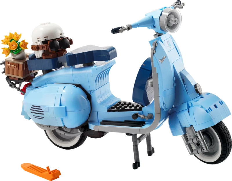 LEGO 10298 創意系列「偉士牌」(Vespa)125 磚拼模型 令人無法抗拒的義式經典!