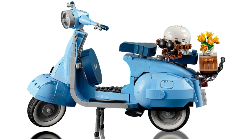 LEGO 10298 創意系列「偉士牌」(Vespa)125 磚拼模型 令人無法抗拒的義式經典!