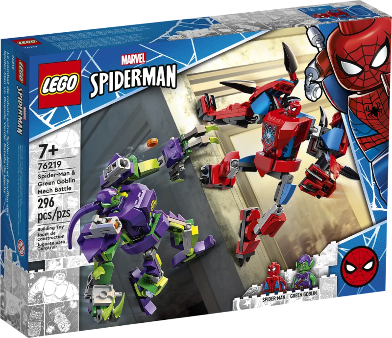 LEGO 76219「蜘蛛人與綠惡魔機甲大戰」（Spider-Man & Green Goblin Mech Battle）