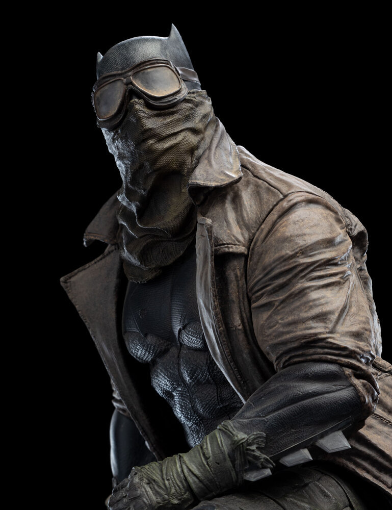 WETA《查克史奈德之正義聯盟》噩夢蝙蝠俠（Knightmare Batman）1/4 比例全身雕像 散發危機四伏的緊張感！