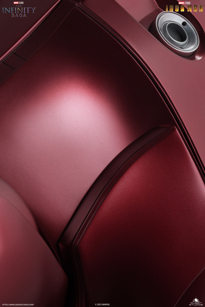 Queen Studios MARVEL《無限傳說》鋼鐵人馬克3（Iron Man Mark III）1/1 比例半身胸像 迷人機構細節完全刻畫！