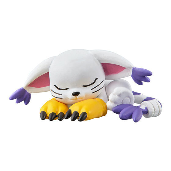 GASHAPON「數碼寶貝大冒險 晚安隊」轉蛋 坐著肚辜的亞古獸超療癒！