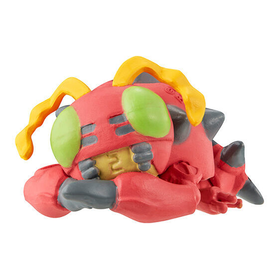 GASHAPON「數碼寶貝大冒險 晚安隊」轉蛋 坐著肚辜的亞古獸超療癒！