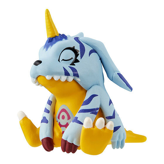GASHAPON「數碼寶貝大冒險 晚安隊」轉蛋 坐著肚辜的亞古獸超療癒！