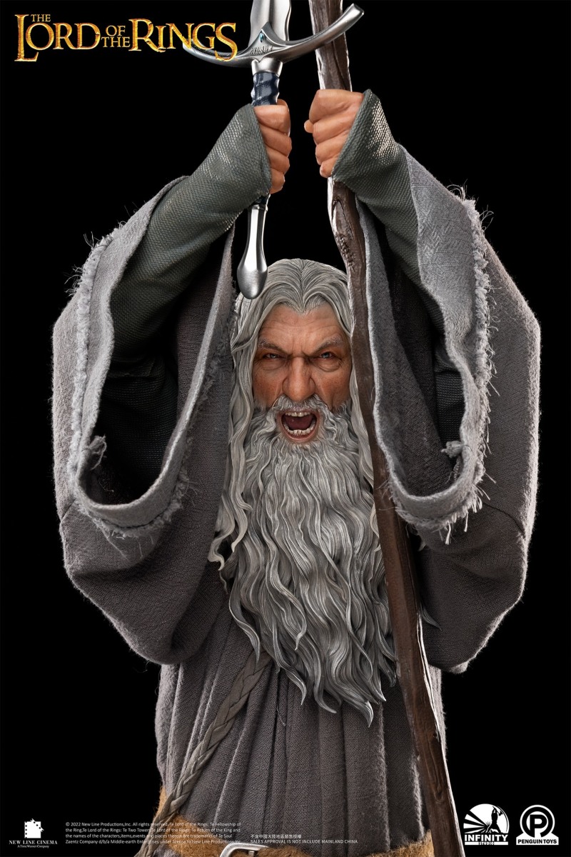 Infinity Studio × Penguin Toys《魔戒現身》甘道夫（Gandalf）1/2 比例全身雕像 情報公開！