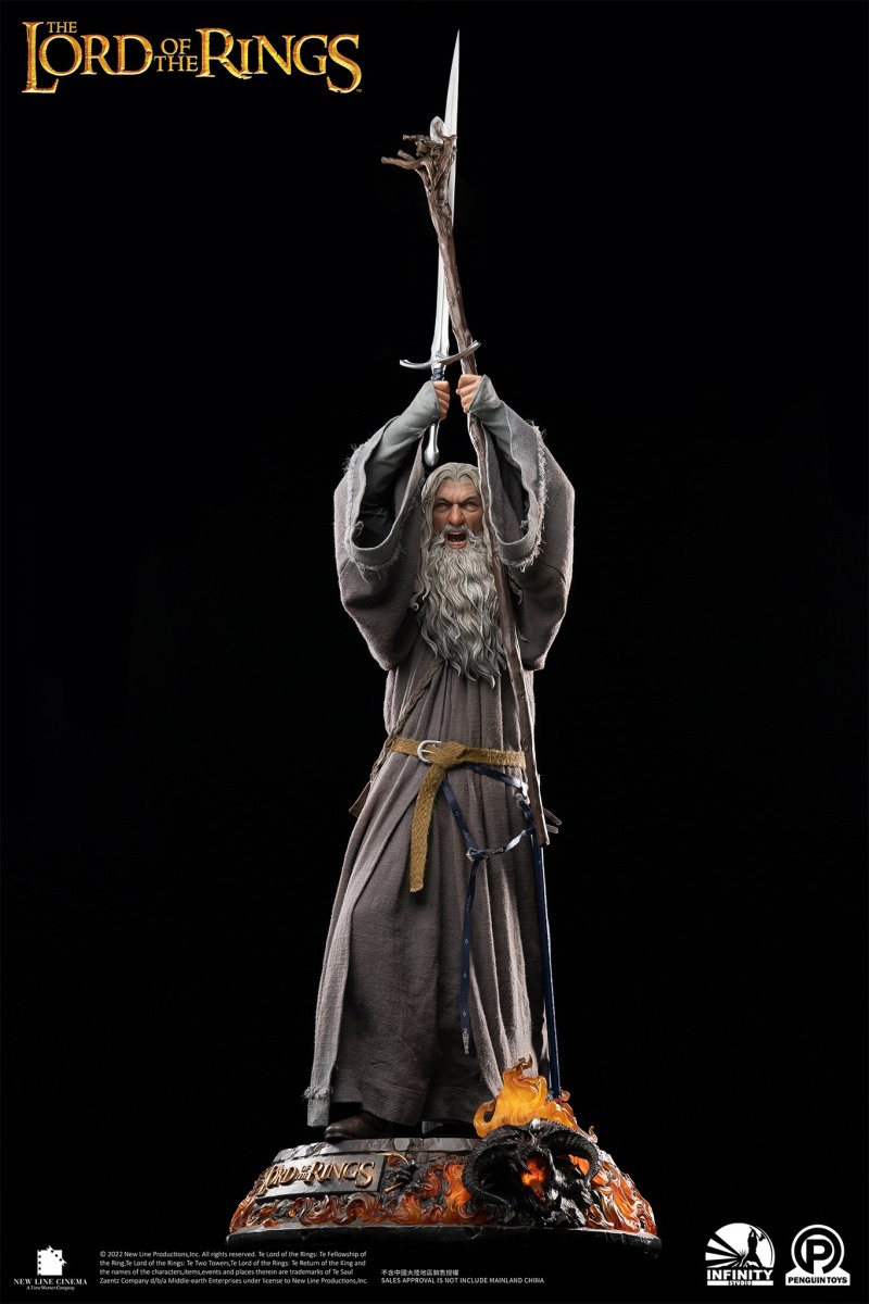 Infinity Studio × Penguin Toys《魔戒現身》甘道夫（Gandalf）1/2 比例全身雕像 情報公開！