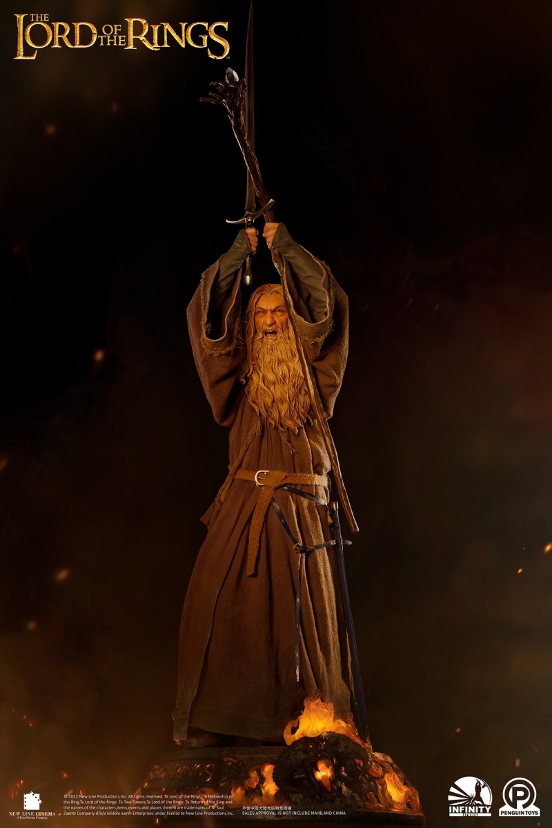 Infinity Studio × Penguin Toys《魔戒現身》甘道夫（Gandalf）1/2 比例全身雕像 情報公開！