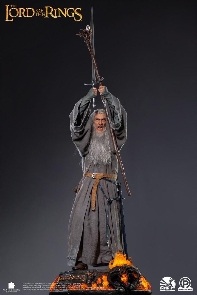 Infinity Studio × Penguin Toys《魔戒現身》甘道夫（Gandalf）1/2 比例全身雕像 情報公開！