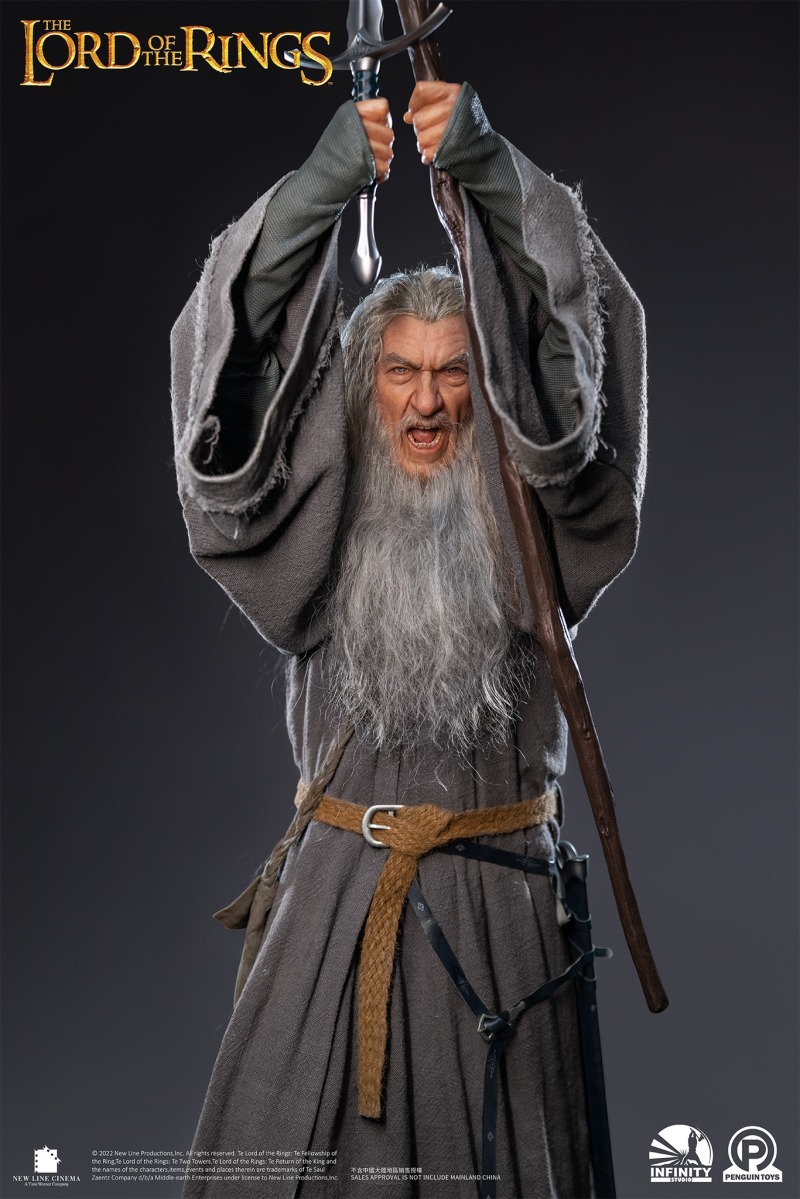 Infinity Studio × Penguin Toys《魔戒現身》甘道夫（Gandalf）1/2 比例全身雕像 情報公開！