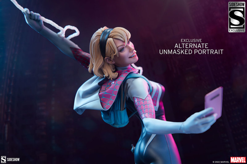 Sideshow Premium Format Figure 系列 MARVEL【女蜘蛛人·關】Spider-Gwen 全身雕像 普通版/EX版