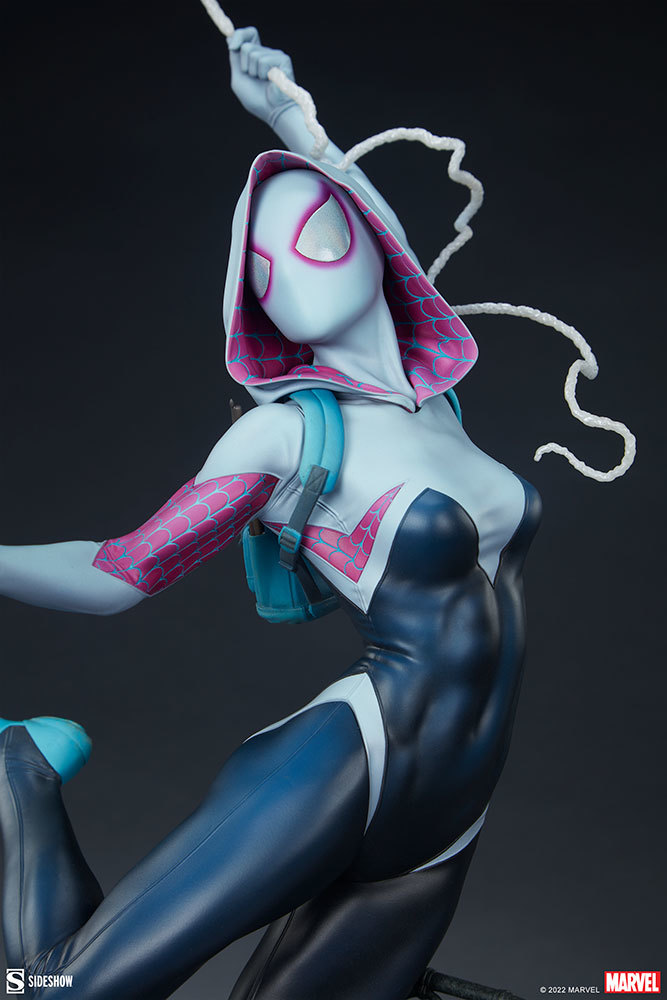 Sideshow Premium Format Figure 系列 MARVEL【女蜘蛛人·關】Spider-Gwen 全身雕像 普通版/EX版