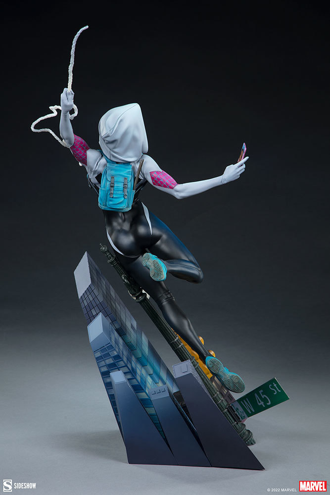 Sideshow Premium Format Figure 系列 MARVEL【女蜘蛛人·關】Spider-Gwen 全身雕像 普通版/EX版