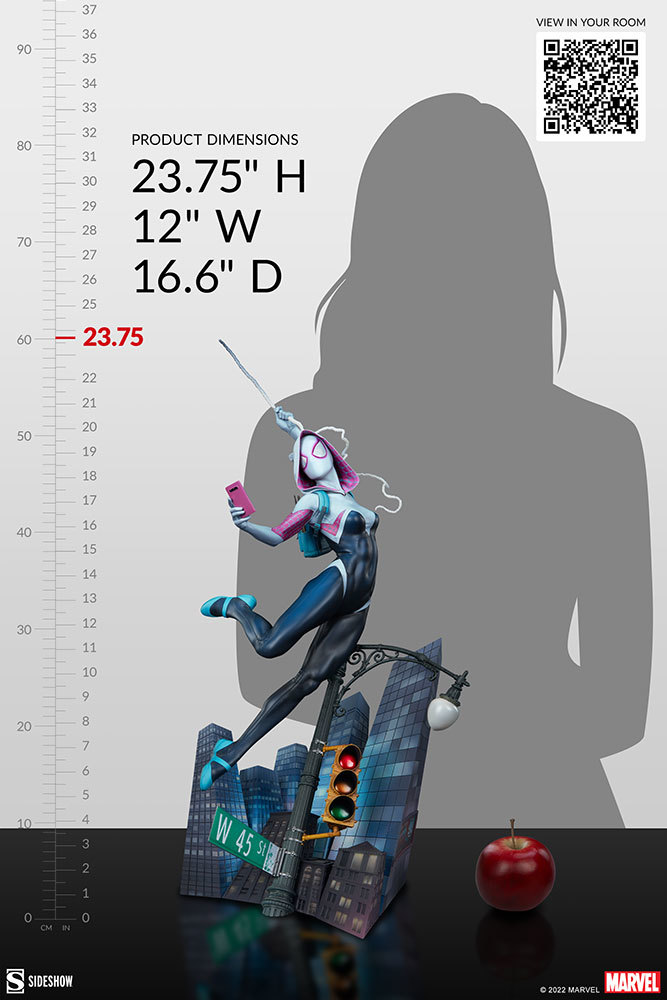 Sideshow Premium Format Figure 系列 MARVEL【女蜘蛛人·關】Spider-Gwen 全身雕像 普通版/EX版