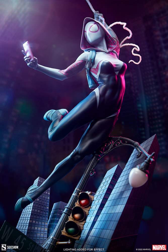 Sideshow Premium Format Figure 系列 MARVEL【女蜘蛛人·關】Spider-Gwen 全身雕像 普通版/EX版