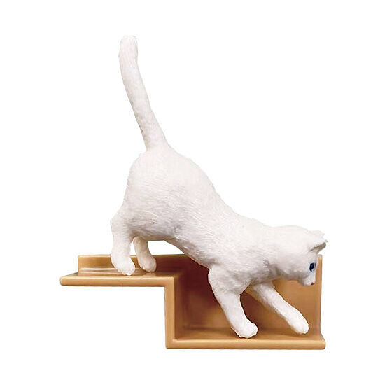 GASHAPON「貓跳台磁鐵」轉蛋（キャットウォークマグネット）在冰箱上打造貓貓樂園！