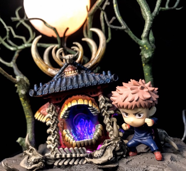 咒術迴戰　用脊椎展開領域　拉你進深淵的伏魔御廚子!!