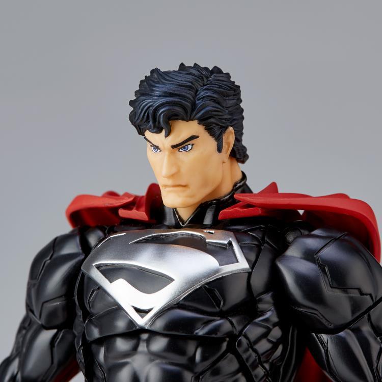 海洋堂 Amazing Yamaguchi 系列 DC「超人（黑色戰衣）」可動人偶【BBTS限定】