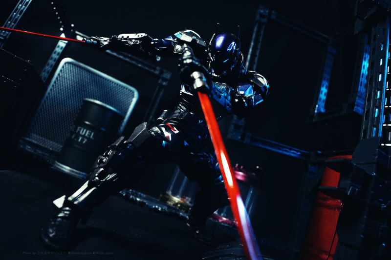『開箱攝影』帥爆的反派！海洋堂 AMAZING YAMAGUCHI Arkaham Knight 阿卡漢騎士開箱『 JESPER叉燒HOBBY廢話開箱』