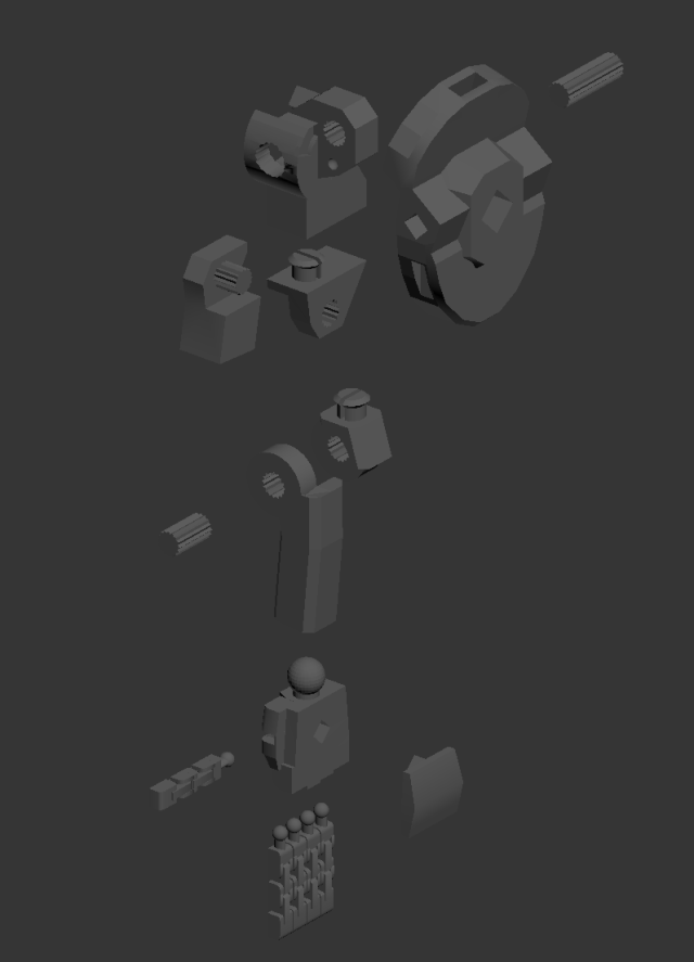 打造自己記憶中的完美機體! 特勤機甲隊裝甲步兵[POWER DOLLS PLD X4+]