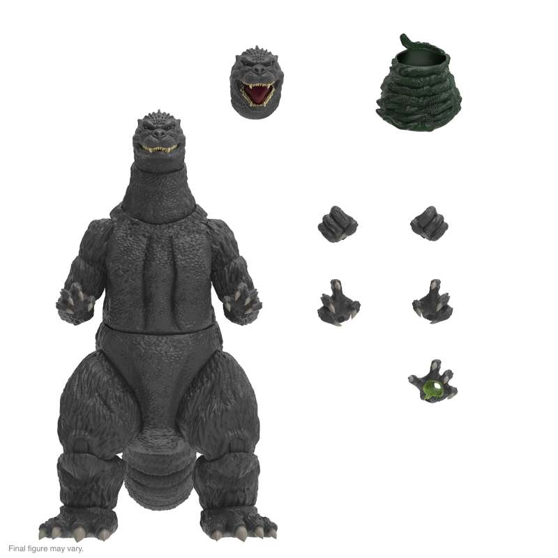 SUPER7 東寶ULTIMATES!《哥吉拉vs碧奧蘭蒂》哥吉拉(Godzilla)可動玩具