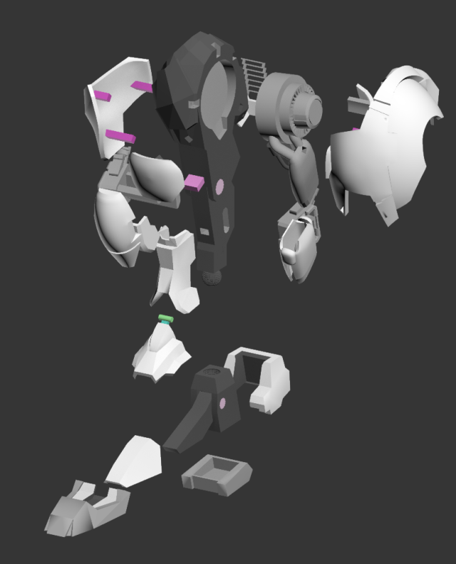 打造自己記憶中的完美機體! 特勤機甲隊裝甲步兵[POWER DOLLS PLD X4+]