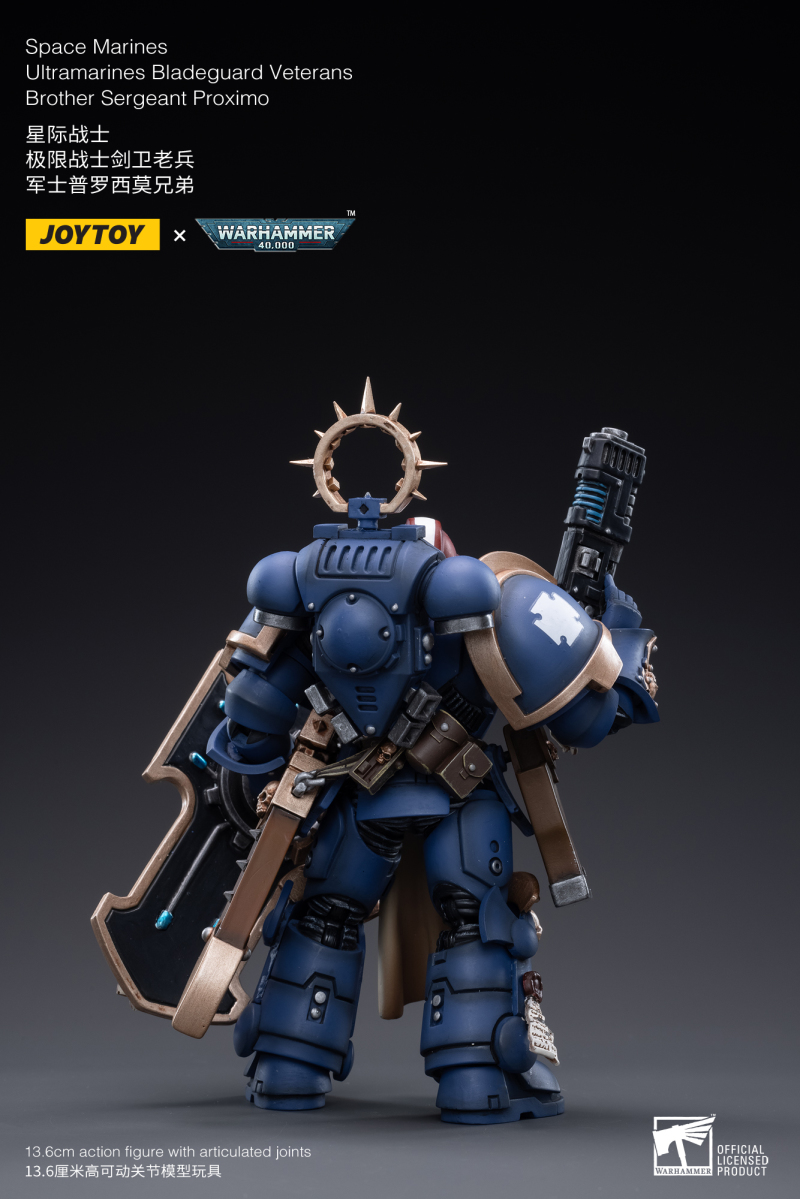 JOYTOY 1/18 《戰鎚40000》星際戰士極限戰士劍衛老兵