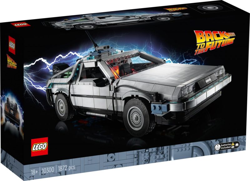 LEGO 10300《回到未來》時光機（Back to the Future Time Machine）堂堂登場！根本要人一次買三台～