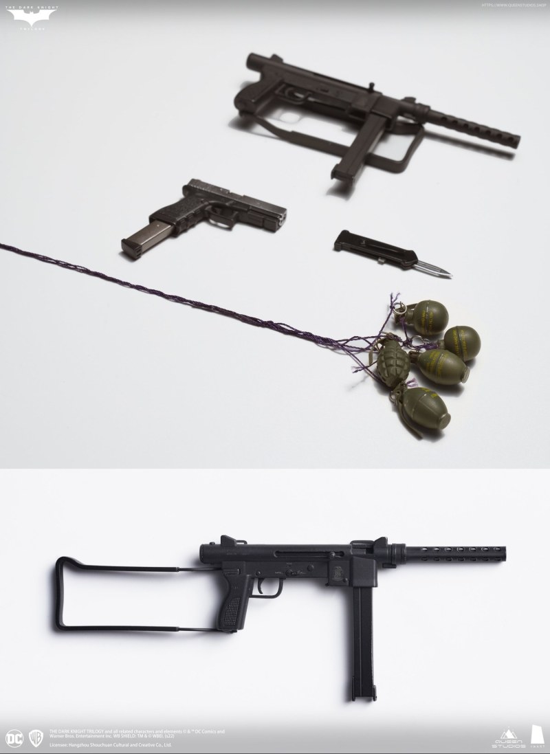 Queen Studios INART《黑暗騎士》小丑（Joker）1/6 比例立體人形 公開！再現劇中各種經典時刻