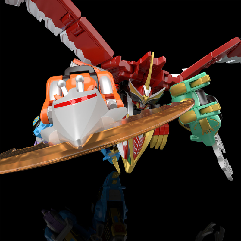 天空精靈王現身!萬代 SMP 食玩『百獸戰隊 百獸合體 牙吠伊卡洛斯』預計 07 月發售!