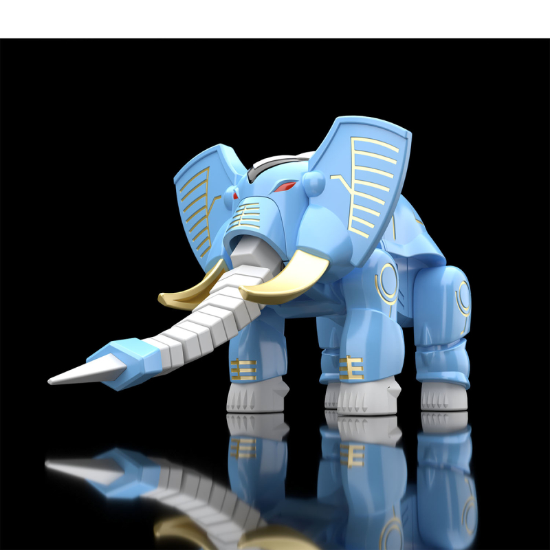 2.5倍尺寸再現牙吠肯塔洛斯！萬代 SMP 食玩『百獸戰隊 百獸合體 牙吠獅&amp;牙吠大象』預計 07 月發售！