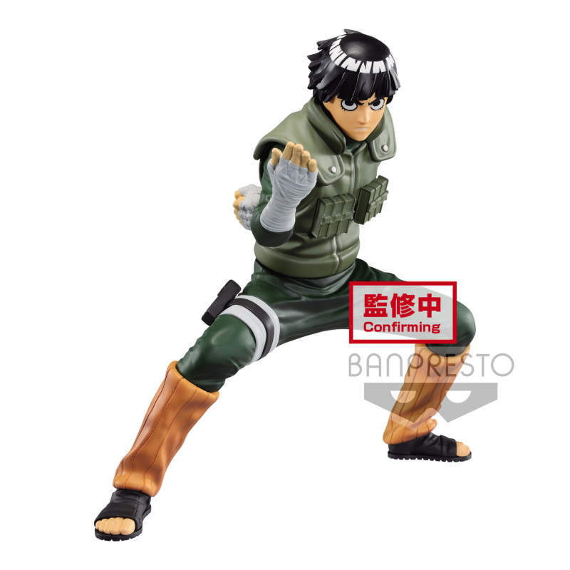 BANPRESTO《火影忍者》李洛克（ロック・リー）立體人形 木葉美麗的蒼藍野獸，登場！