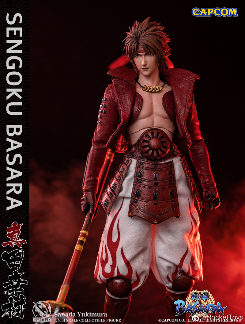 Rocket Toys《戰國BASARA》真田幸村1/6 比例人偶天霸絕槍參上！ | 玩具