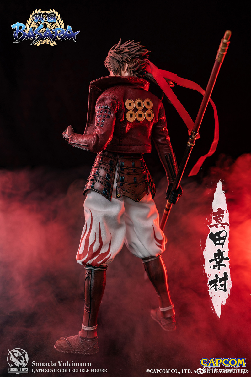 Rocket Toys《戰國BASARA》真田幸村1/6 比例人偶天霸絕槍參上！ | 玩具