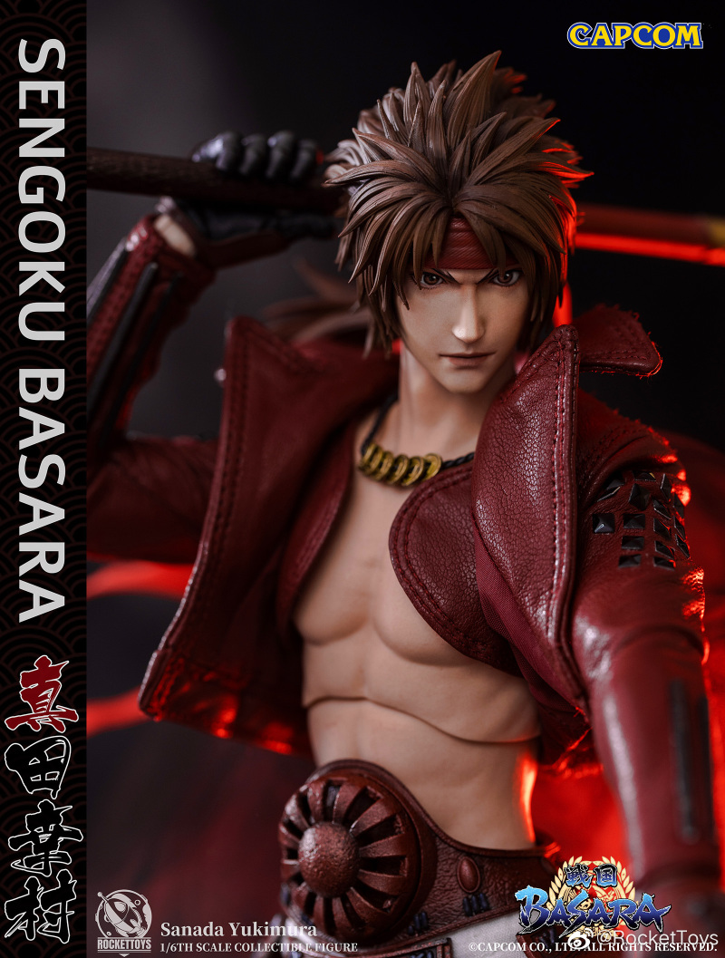 Rocket Toys《戰國BASARA》真田幸村1/6 比例人偶天霸絕槍參上！ | 玩具