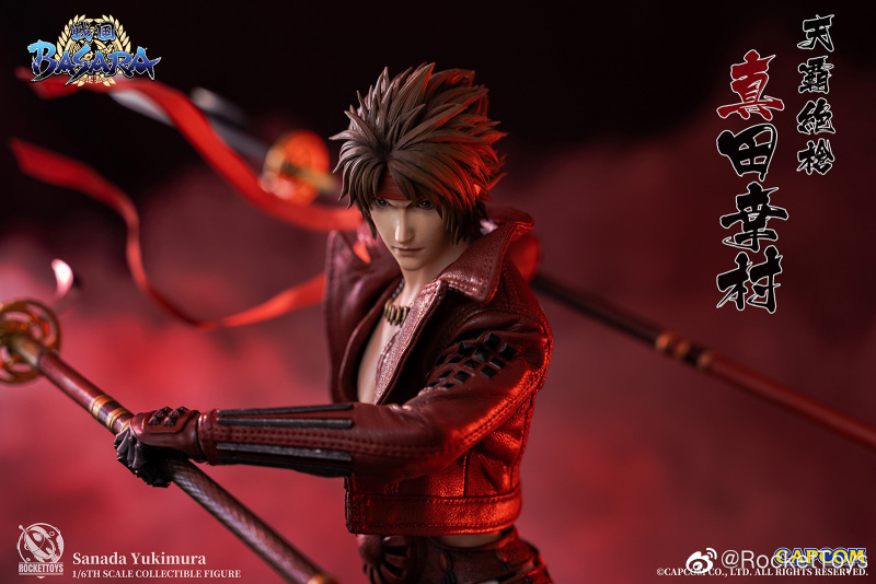 ☆新品 1/6 戦国BASARA 真田幸村 アクションフィギュア 天覇絶槍