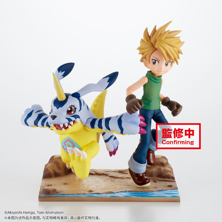 BANPRESTO景品「數碼寶貝DXF~ADVENTURE ARCHIVES~」大和&amp;加布獸、阿武&amp;巴達獸