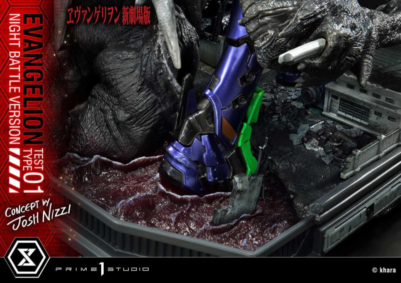 Prime 1 Studio『EVA 初號機 夜間戰鬥版（Concept By Josh Nizzi）』雕像 十週年限量500體！