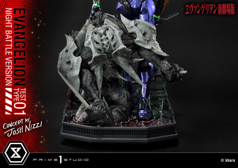 Prime 1 Studio『EVA 初號機 夜間戰鬥版（Concept By Josh Nizzi）』雕像 十週年限量500體！