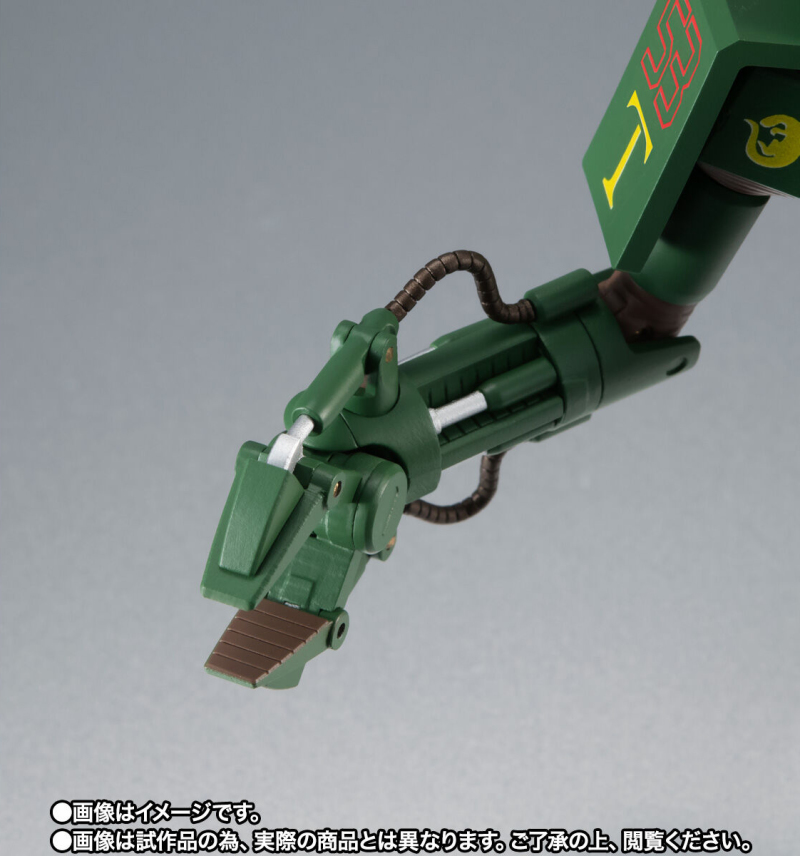 伐木拓荒用規格『ROBOT魂 薩克坦克（綠獼猴） ver. A.N.I.M.E.』商品化！
