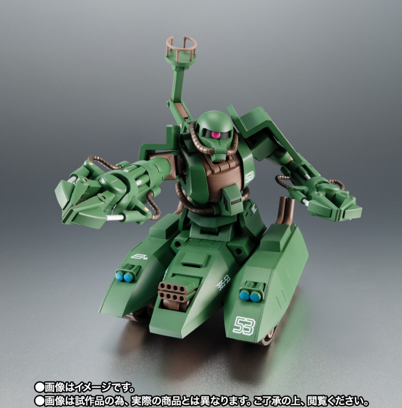 伐木拓荒用規格『ROBOT魂 薩克坦克（綠獼猴） ver. A.N.I.M.E.』商品化！