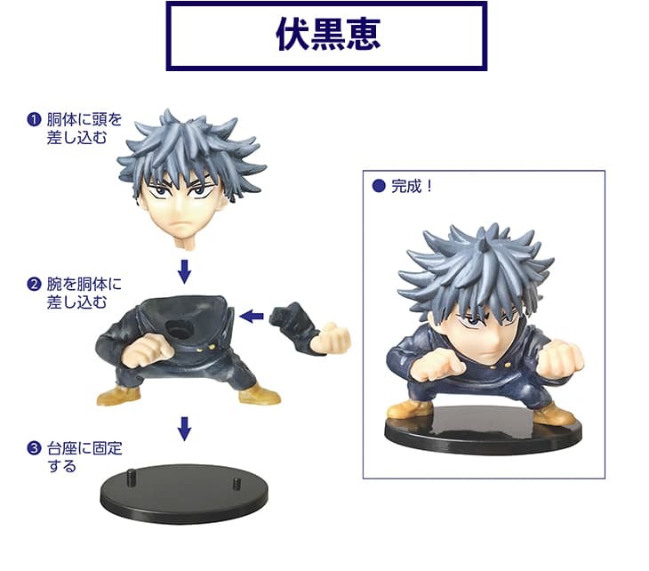 超級虎杖宙斯！LOTTE 聖魔大戰×咒術迴戰 巧克力餅乾 推出五款海洋堂特製公仔