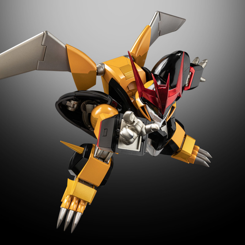 具備發光、完全變形機構 千值練『METAMOR-FORCE 魔神英雄傳 邪虎丸』預計 09 月發售!