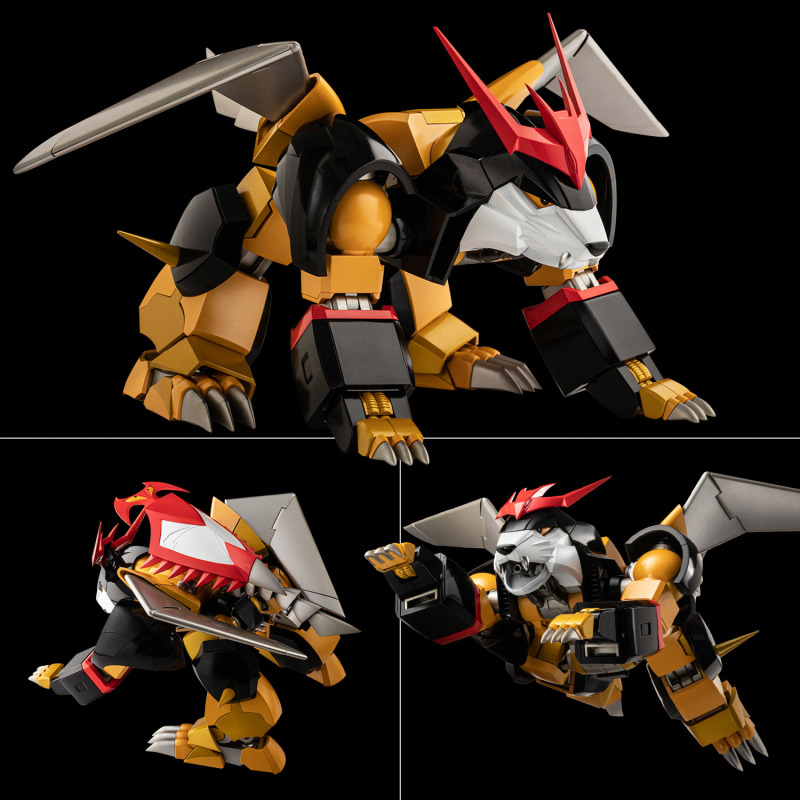 具備發光、完全變形機構 千值練『METAMOR-FORCE 魔神英雄傳 邪虎丸』預計 09 月發售!