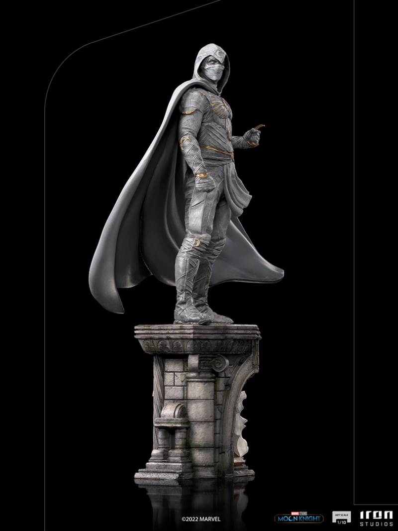 Iron Studios Art Scale 系列 MARVEL【月光騎士】Moon Knight 1/10 比例全身雕像