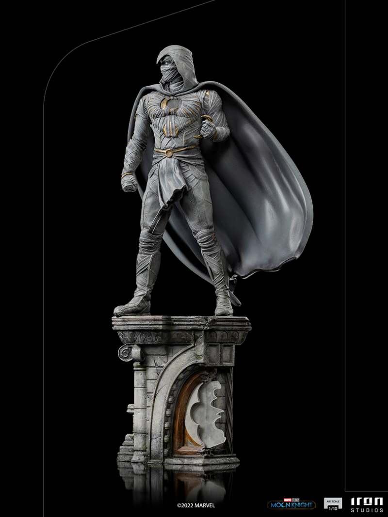 Iron Studios Art Scale 系列 MARVEL【月光騎士】Moon Knight 1/10 比例全身雕像