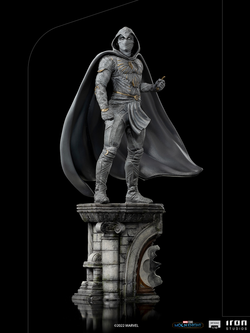 Iron Studios Art Scale 系列 MARVEL【月光騎士】Moon Knight 1/10 比例全身雕像